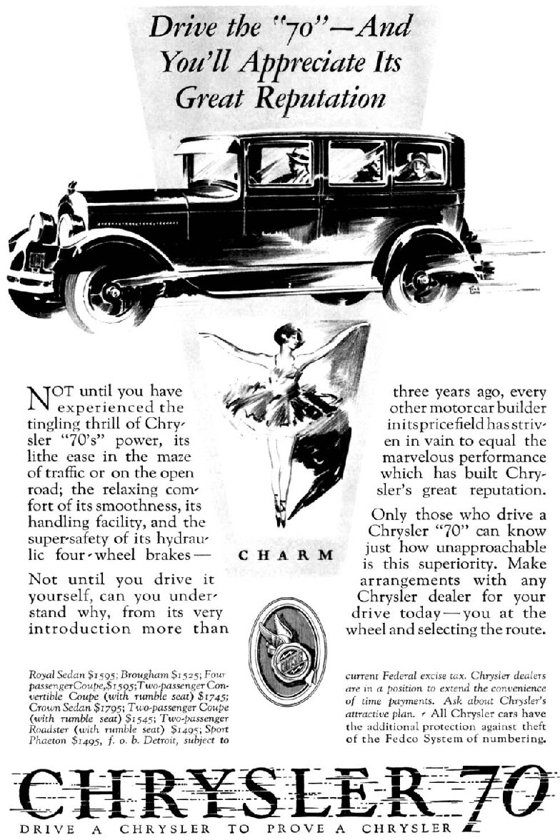 1927 Chrysler 10